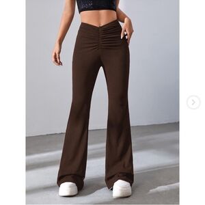 Shein Tie Ruched Lounge Pants SzS